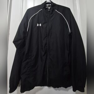 Mens Under Armor Nylon Windbreaker Jacket Size Small